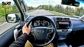 2022 Toyota Land Cruiser SUV 2.8 D-4D (204 hp) 4WD | POV Test Drive
