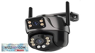 6MP HD Dual Lens Wifi IP Camera PTZ Outdoor AI Tracking Two