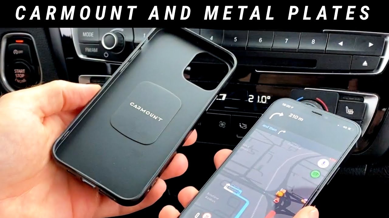 How to install CARMOUNT™ metal plates YouTube