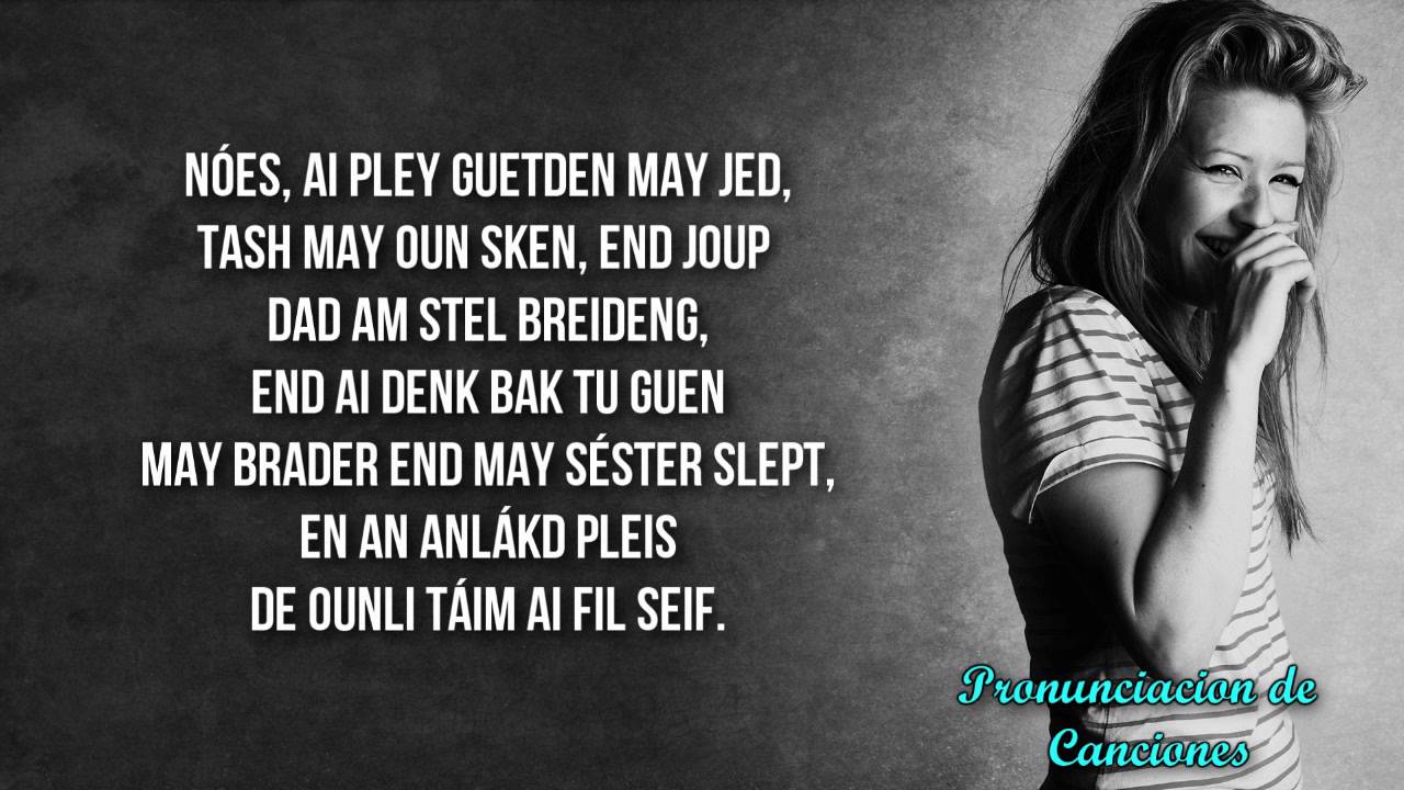 Lights Ellie Goulding Pronunciación YouTube