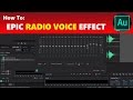 Adobe Audition How to Make a Radio Sweeper Voice Over – Awesome Adobe Audition Radio Voice Effect Mp3 Song