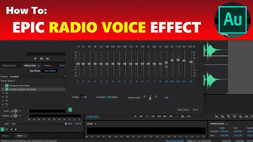 Adobe Audition How to Make a Radio Sweeper Voice Over – Awesome Adobe Audition Radio Voice Effect