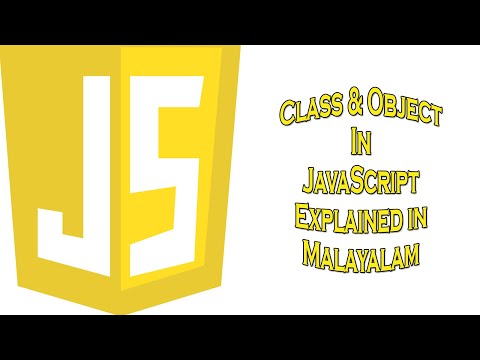 JavaScript Class & Object Creation Explained in Malayalam | OOPS in JavaScript Detailed in Malayalam