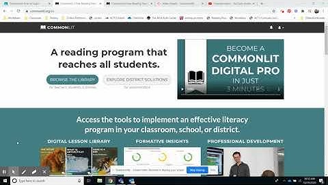 How to use CommonLit