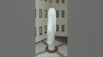 Snow Moai in hotel #gmod #nextbots #liminalhotel #moai #memes