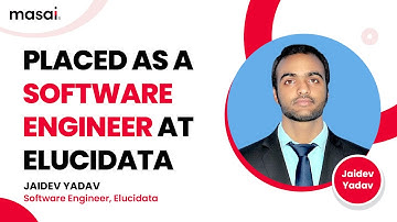 Placed As A Software Engineer | Jaidev, Masai Alumni