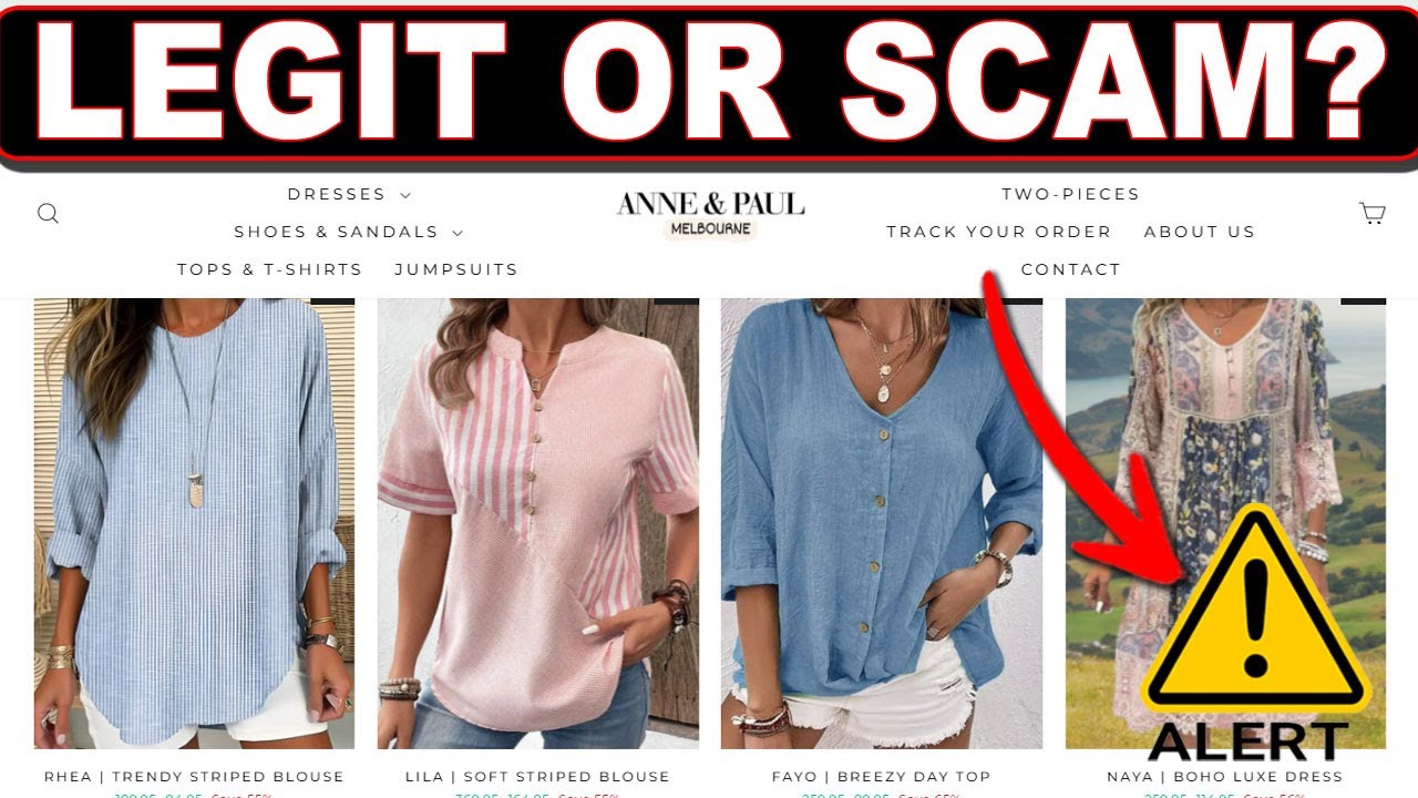 Anne Paul Melbourne Review: Legit Fashion Store or Online Scam?