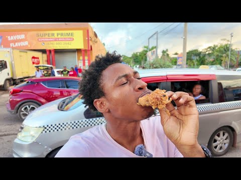 Jamaica FOOD GURU!! BEST of MEATS from Truck!! Street Food Jamaica 🇯🇲