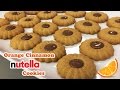 Orange Cinnamon Nutella Cookies - Cheeky Crumbs