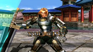 소울 칼리버 아케이드 지크프리트 1P, 원코인 Xbox360 Soul Calibur 1 Arcade mode Siegfried, No continue screenshot 5