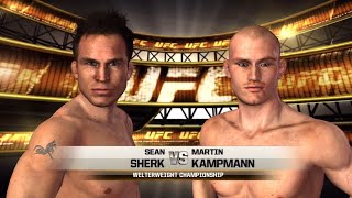 Ufc Undisputed 2010 Gameplay Sean Sherk Vs Martin Kampmann