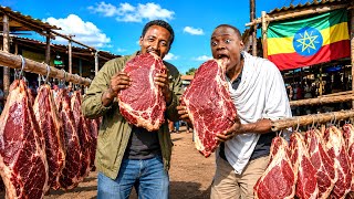 Trying Street Foods Inside Ethiopia 🇪🇹 You Won’t Believe What They Eat 😳😳😳