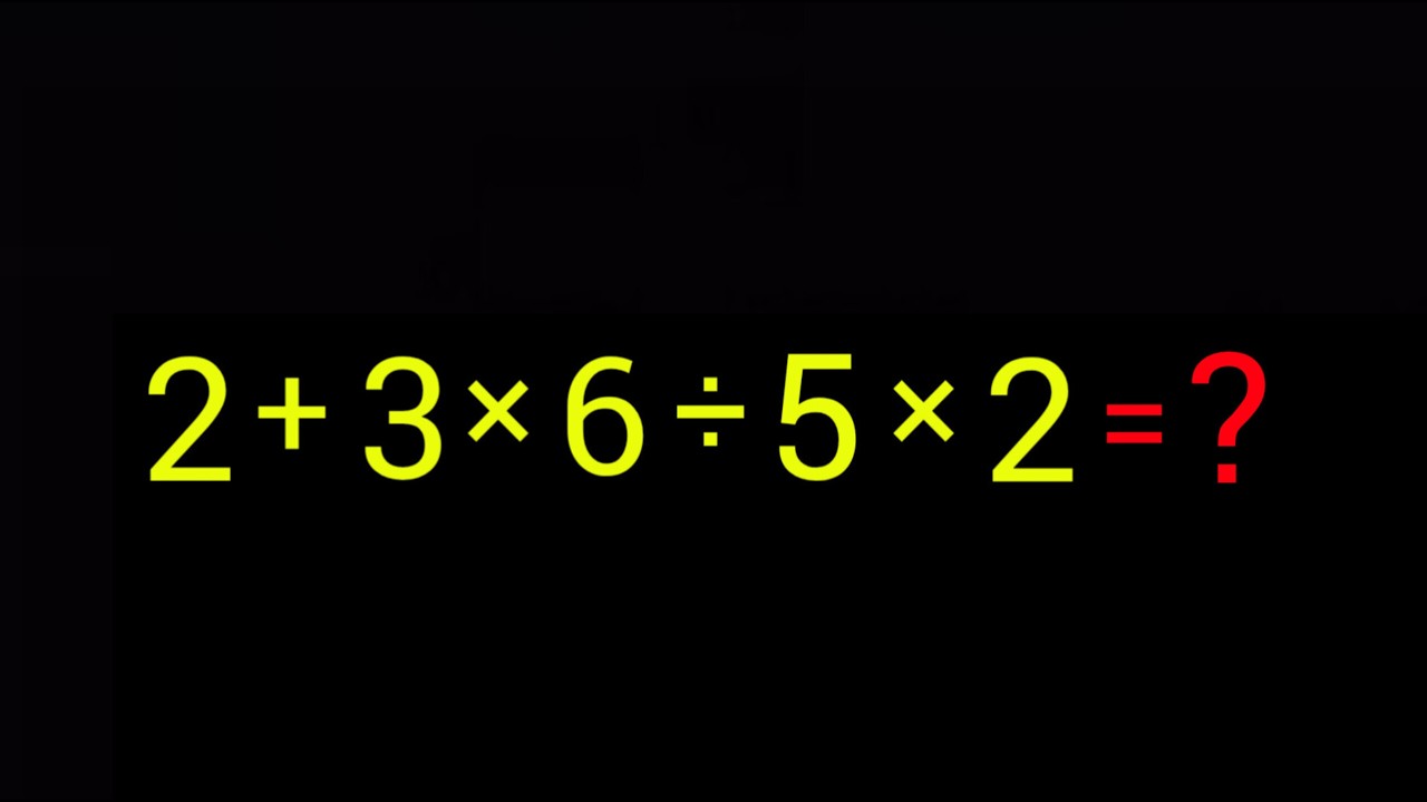 Can You Solve This Simple Maths Problem? - YouTube
