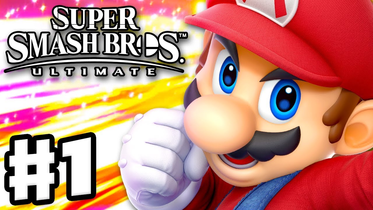 Super Smash Bros Ultimate Gameplay Walkthrough Part 1 Mario Spirits Classic Nintendo Switch Youtube