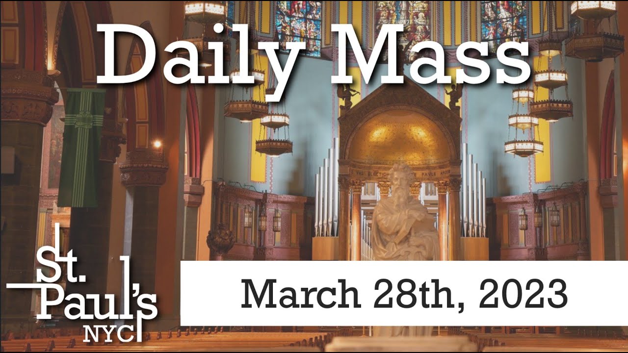 Daily Mass March 27th, 2023 YouTube