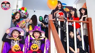 หนูยิ้มหนูแย้ม | ขอขนมตามบ้านฮาโลวีน Trick Or Treating