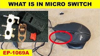 {1069A} Anatomy of damaged micro-switch