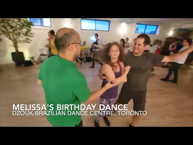 Melissa drove all the way from London, Ontario to celebrate her birthday with dZouk at our Zouk in Toronto Sunday Social