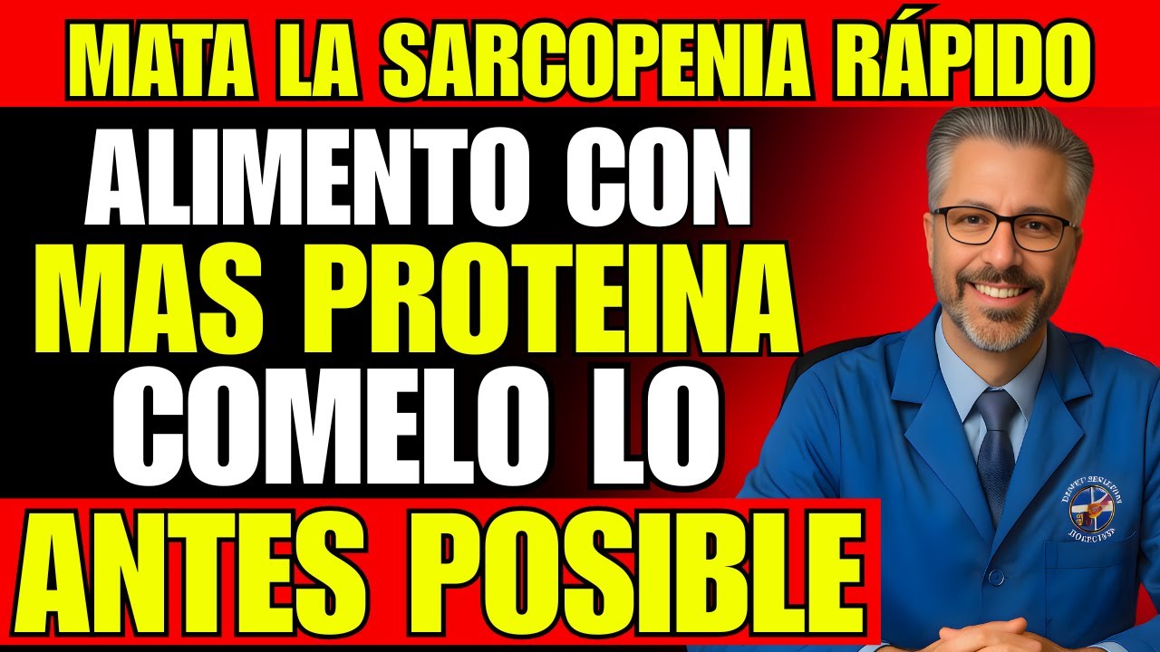 Reconstruye MUSCULO Despues de los 60: ALIMENTO #1 con 60 veces MAS Proteina que los Huevos