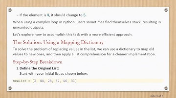 How to Replace Values in a List on Python