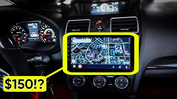 CHEAP Android Head Unit Install & Review In My WRX