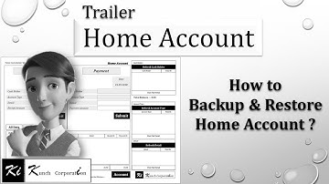 How to Backup and Restore of Home Account | Hindi