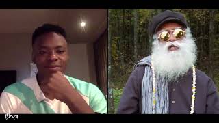 Of Dhoni, Ganguly \& Cosmic Identity   Kagiso Rabada with Sadhguru Pt 2