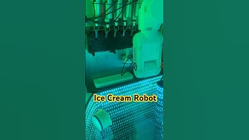Ice Cream Robot Arm so Lovely #robot #robotarm #robotics #robothaber #robotkanal