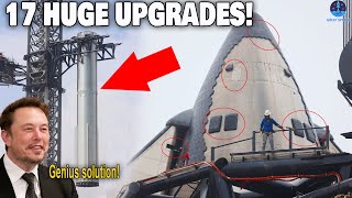 SpaceX revealed 17 Huge Upgrades on Ship 28 Booster 10 for IFT-3!