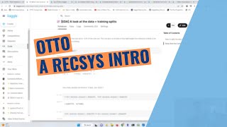 Introduction to the OTTO competition on Kaggle (RecSys)