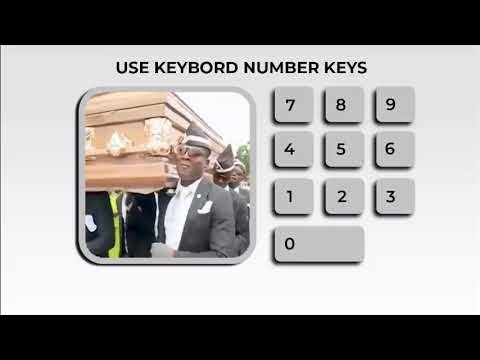 play using keyboard number keys - YouTube