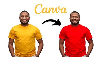 Change Clothes Color in Canva Using Magic Edit | Turn Any Color to ANY COLOR | Mazrify
