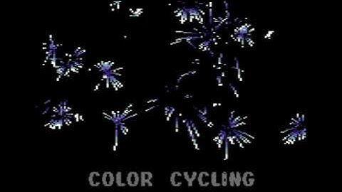 C64 One File Demo: Color Cycling by Javier Gonzalez !  02 July  2023!