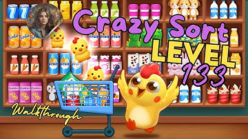 Crazy Sort - Goods Sort 3D Level 133