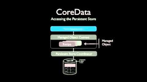 Core Data Database in iOS SDK.