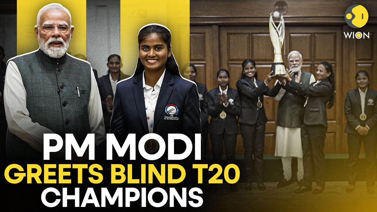 PM Modi Meets With Blind Women’s T20 World Cup Champions | WION ORIGINALS
