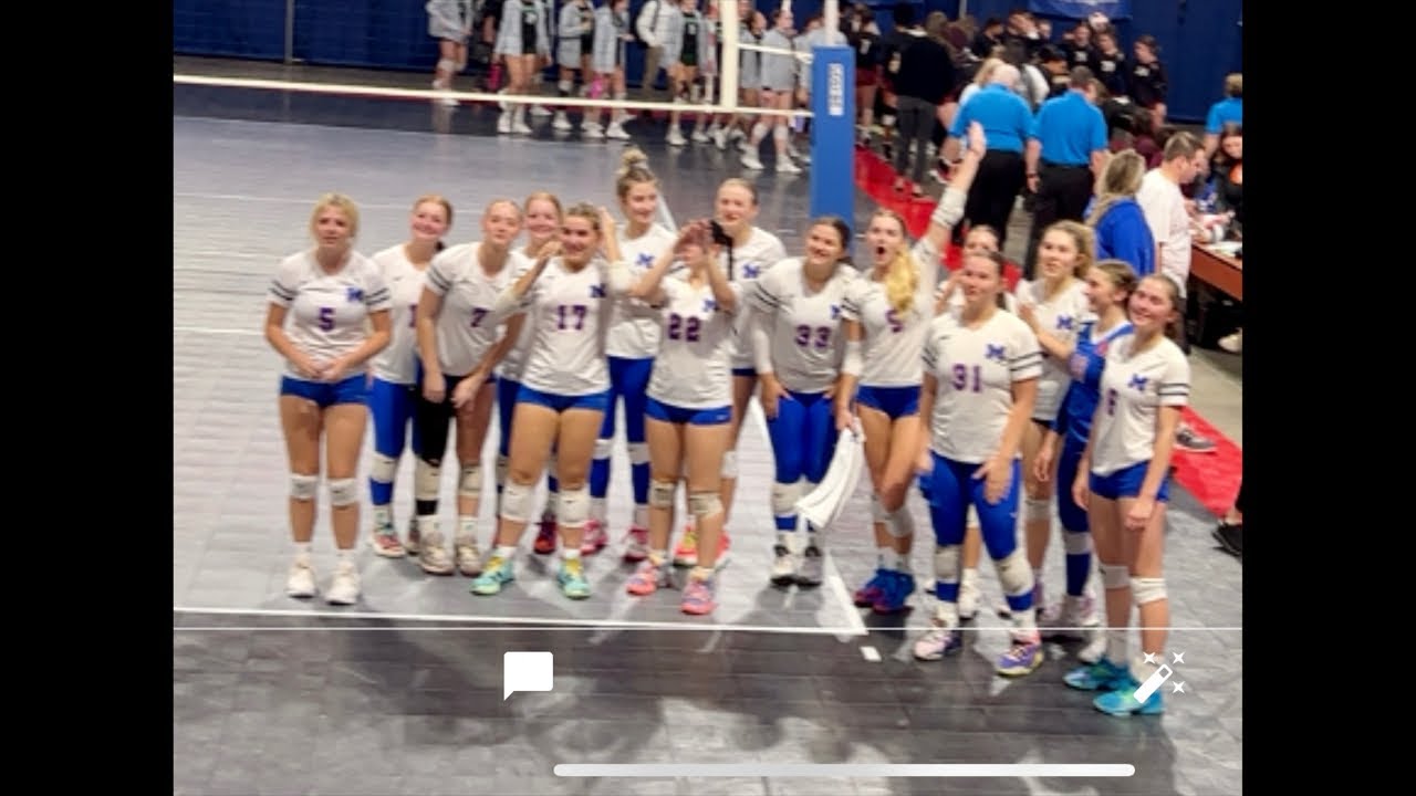 MHS v. Musselman WV State Volleyball Tournament Championship Match is