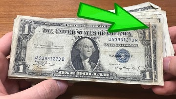 RARE & VALUABLE Dollar Bill Find - Error Gutter Fold Currency Note