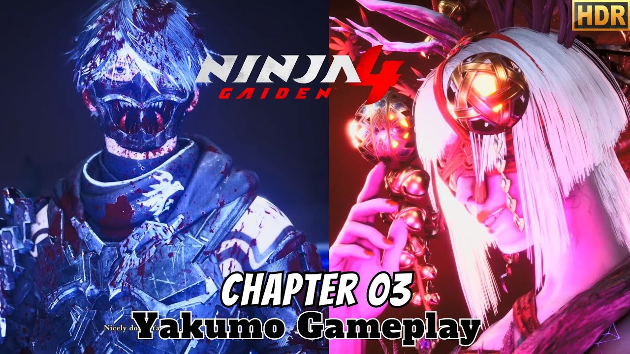 NINJA GAIDEN 4 - CHAPTER 03 Phantom Pleasure Quarter - Gameplay Walkthrough 2K HDR