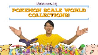 Unboxing my whole POKEMON SCALE WORLD COLLECTIONS!! | Poke’Ron