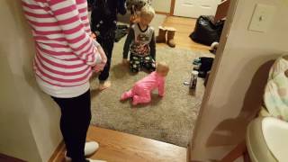 Lily first crawl