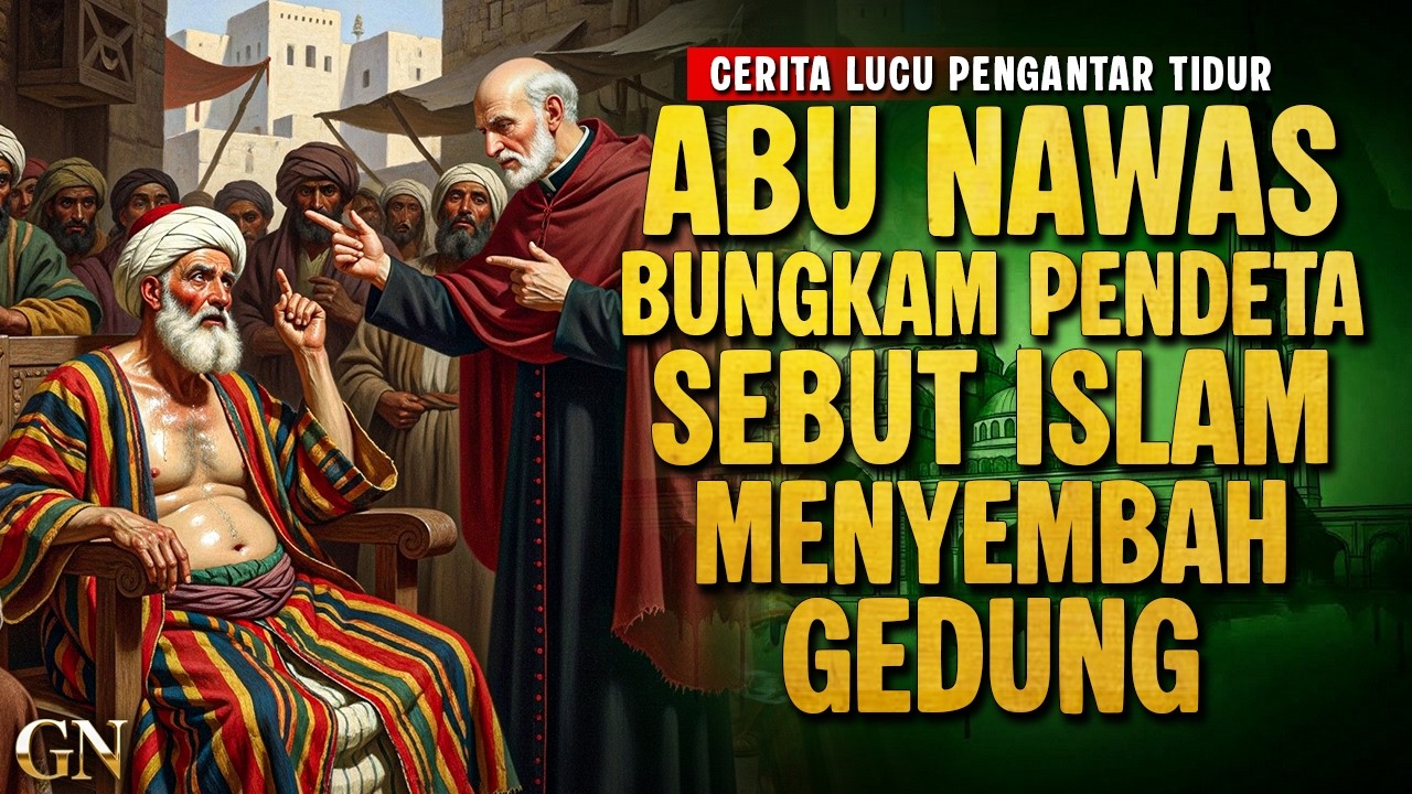 ISLAM ITU NYEMBAH GEDUNG! ABU NAWAS BUAT PENDETA BUNGKAM || CERITA LUCU PENGANTAR TIDUR