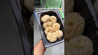 Veg steam momos ￼in just 180 rs 😍