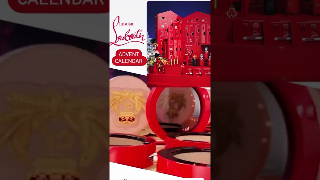 Christian LOUBOUTIN advent calendar 2022 #christianlouboutin