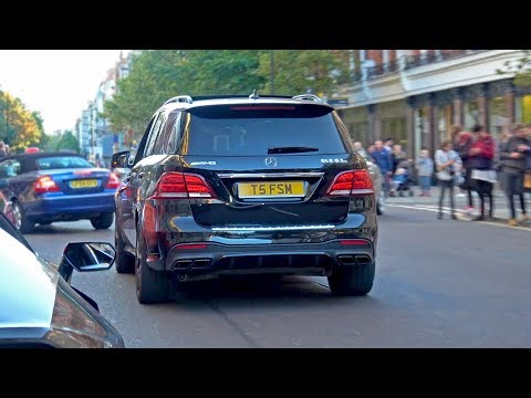 BEAST Mercedes-AMG GLE 63S & GLS 63 AMG In London! Exhaust SOUNDS!