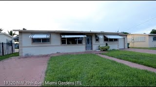 19320 NW 39th Ave | Miami Gardens | FL |