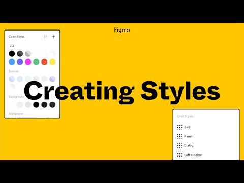 Figma Tutorial: Creating Styles