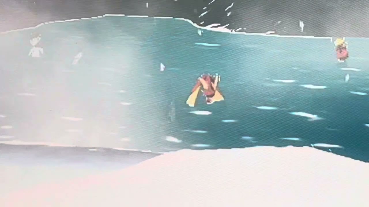 Lopunny in the hot springs.  🤔