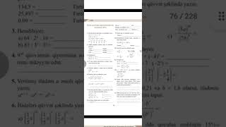 7-Ci Sinif Riyaziyyat Ksq 3 Cavabları Ilə