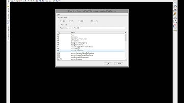 Bentley Civil Function Keys
